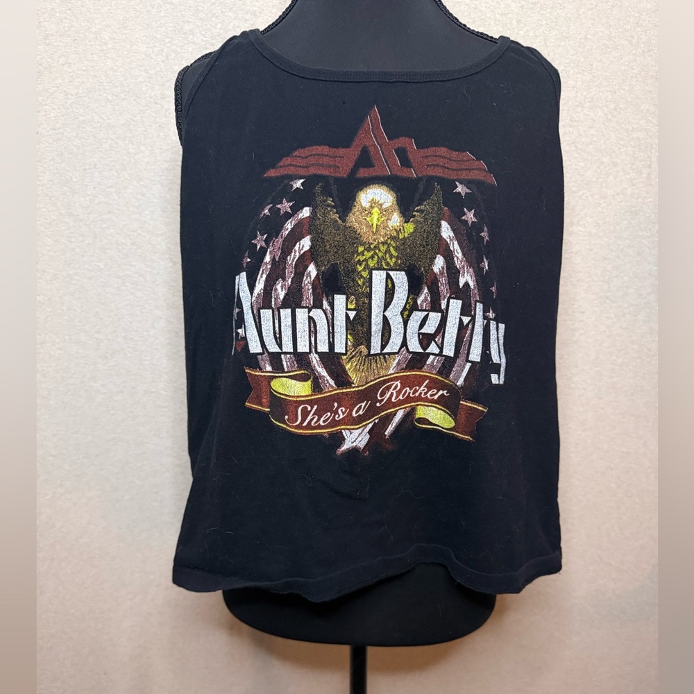 Black Graphic Women's Top